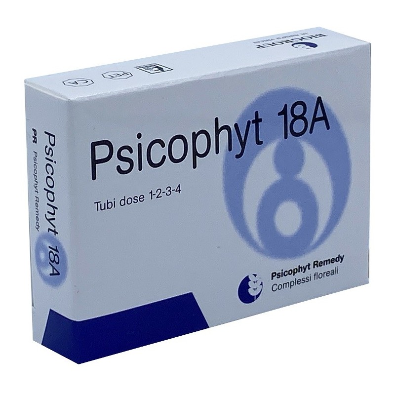 Psicophyt remedy 18a 4 tubi 1,2 g Psicophyt remedy 18a 4 tubi 1,2 g