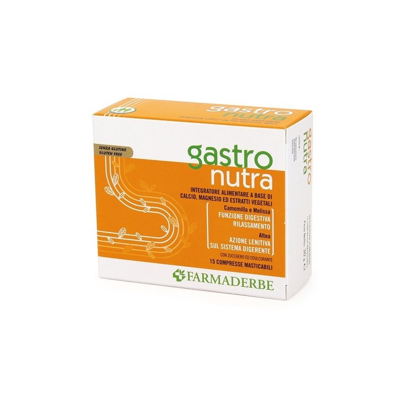 Gastro nutra 15 compresse masticabili