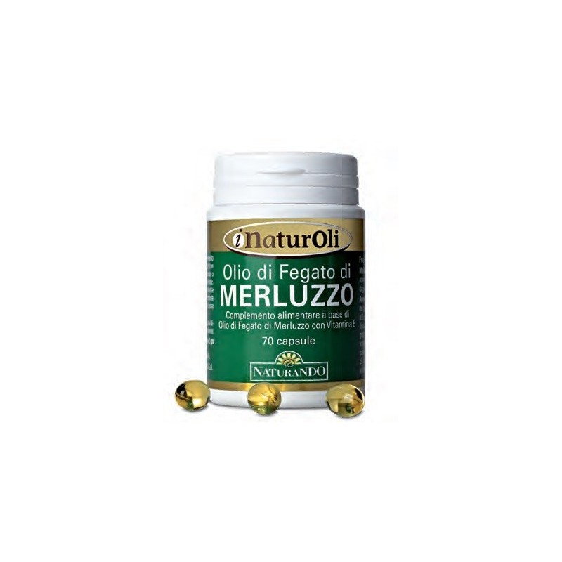 I naturoli olio di fegato di merluzzo 70 capsule molli I naturoli olio di fegato di merluzzo 70 capsule molli