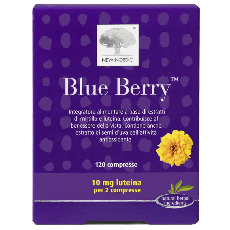 Blue berry 120 compresse Blue berry 120 compresse