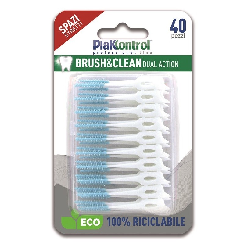 Plakkontrol brush & clean scovolini spazi stretti 40 pezzi