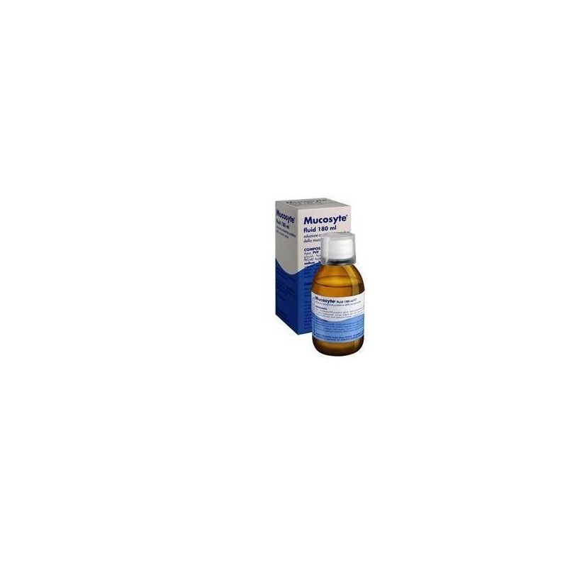 Mucosyte fluid soluzione concentrata 180 ml
