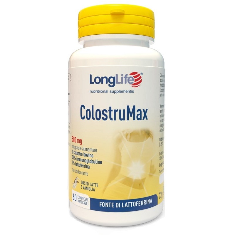 Longlife colostrumax 60 compresse Longlife colostrumax 60 compresse