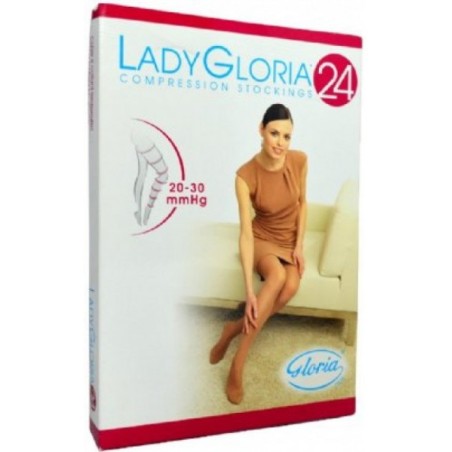 Ladygloria 24 autoreggente 240 nero 2