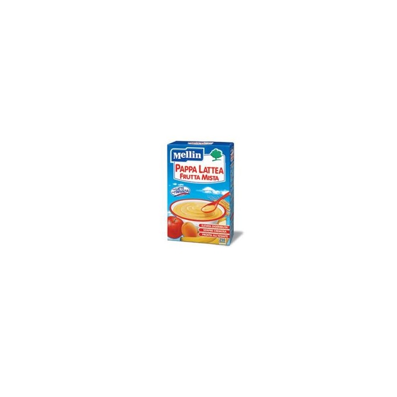 Mellin pappa latte frutta 250 g nuovo formato