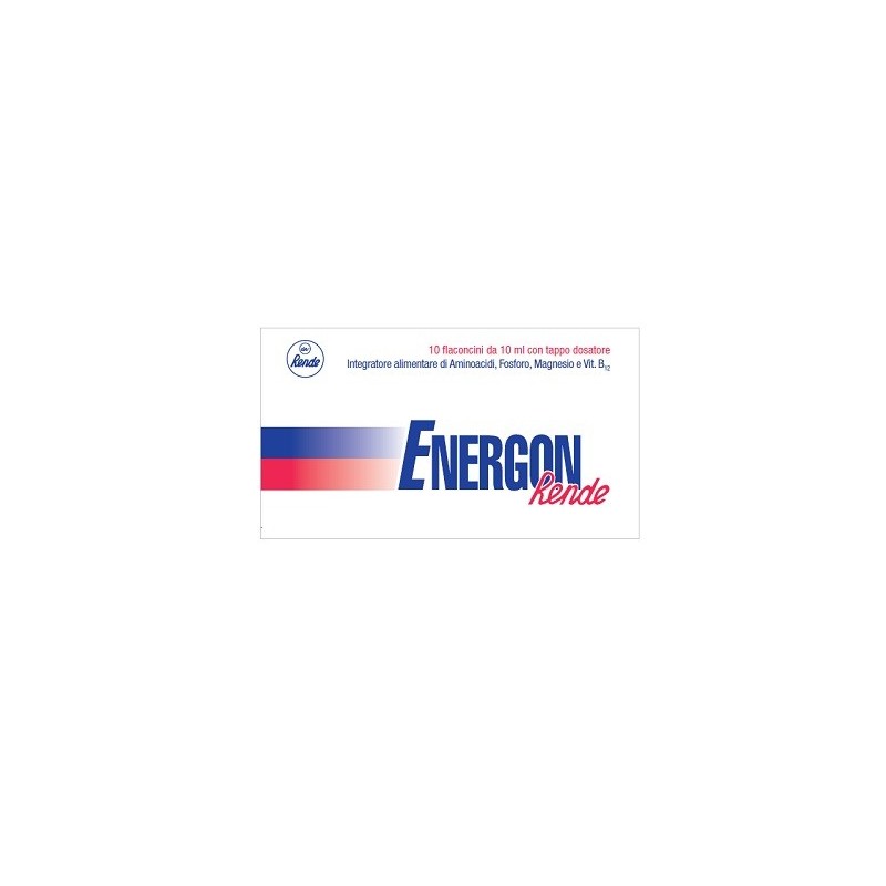 Energon rende 10 flaconcini da 10 ml l'uno con tappo dosatore Energon rende 10 flaconcini da 10 ml l'uno con tappo dosatore