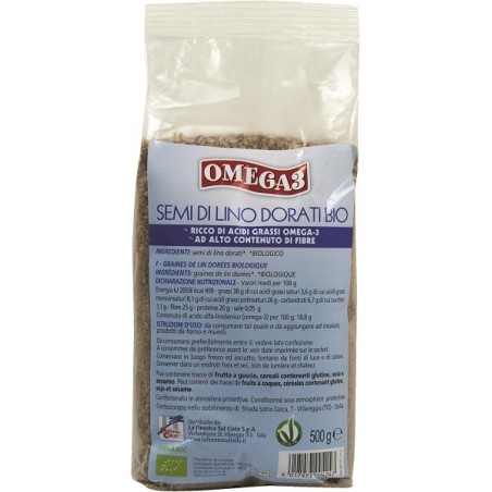 La finestra sul cielo semi di lino dorati 500 g
