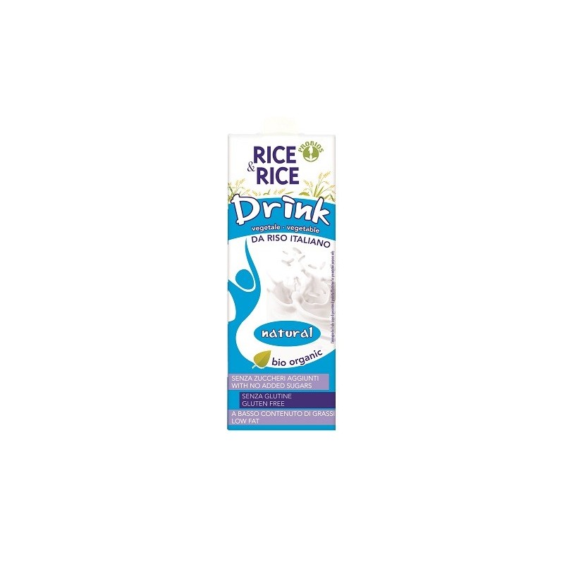 Rice&rice bevanda di riso al naturale 1 litro