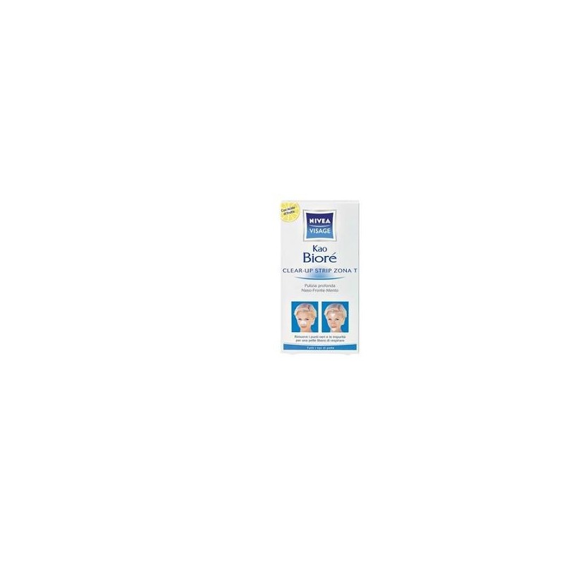 Nivea viso kao biore' clearup strip zona t