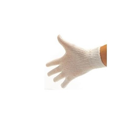 Guanto cotone bianco 9