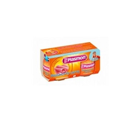 Plasmon omogeneizzato prosciutto cotto 80 g x 2 pezzi