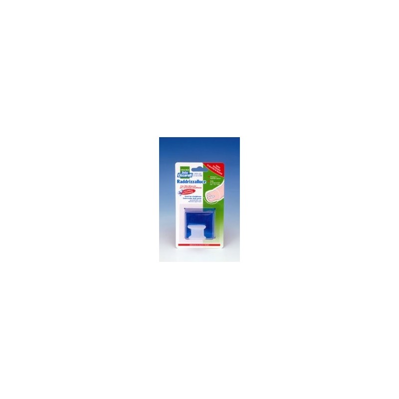 Raddrizza alluce in gel di silicone bianco semitrasparente sregamento fra il primo e il secondo dito igienepiede 1 pezzo