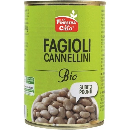 Fagioli cannellini pronti bio 400 g
