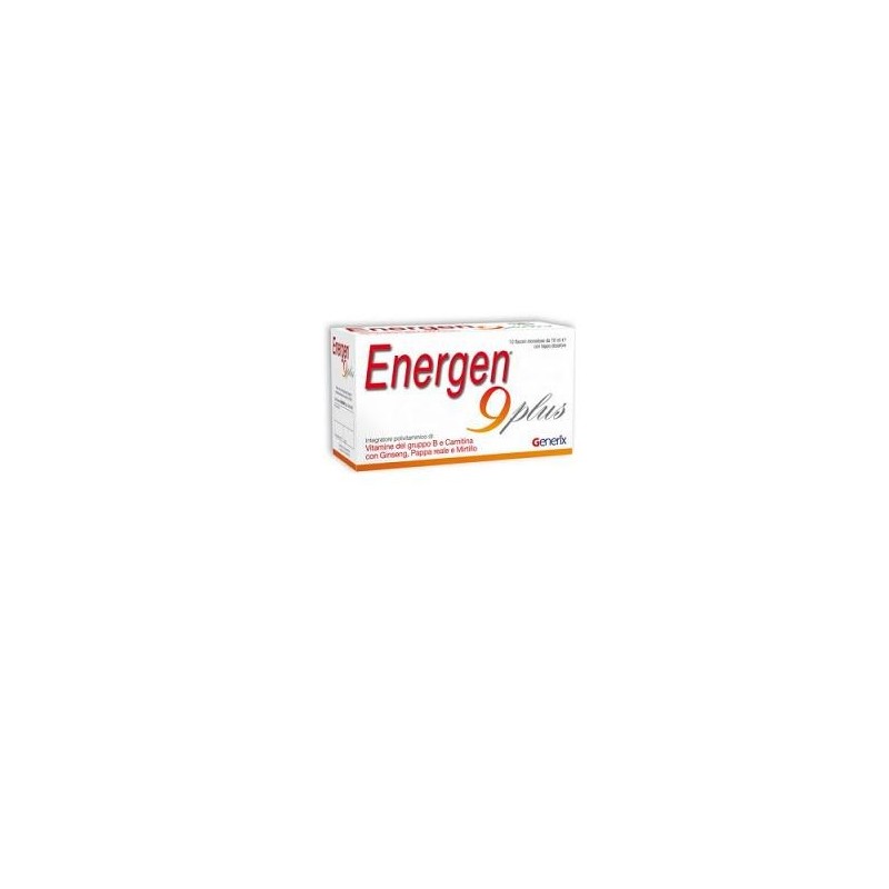 Energen 9 plus 10 flaconcini 10 ml