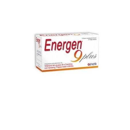 Energen 9 plus 10 flaconcini 10 ml