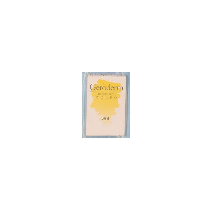 Geroderm sapone zolfo ph5 100 g
