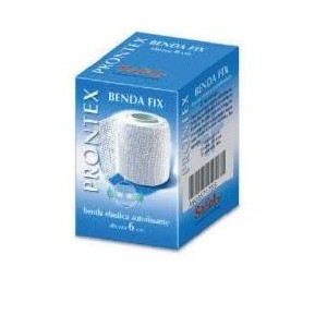 Benda elastica prontex fix autofissante 6 cm di altezza per4 metri in estensione