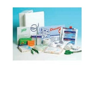 Astuccio pronto soccorso dinamic pronto per l'uso per tuttele esigenze di sicurezza e di prevenzione