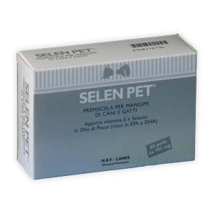 Selen pet cani gatti blister 60 perle
