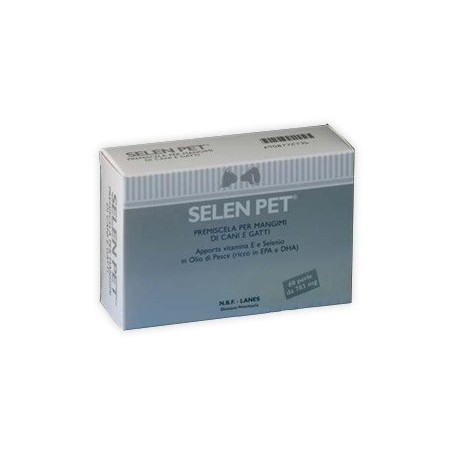 Selen pet cani gatti blister 60 perle