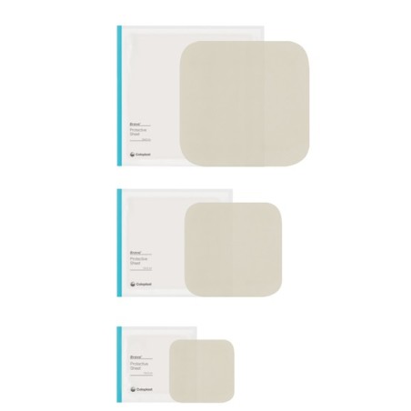 Brava piastra protettiva per stomia 15x15 cm 5 pezzi