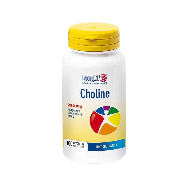 Longlife choline 100 tavolette Longlife choline 100 tavolette