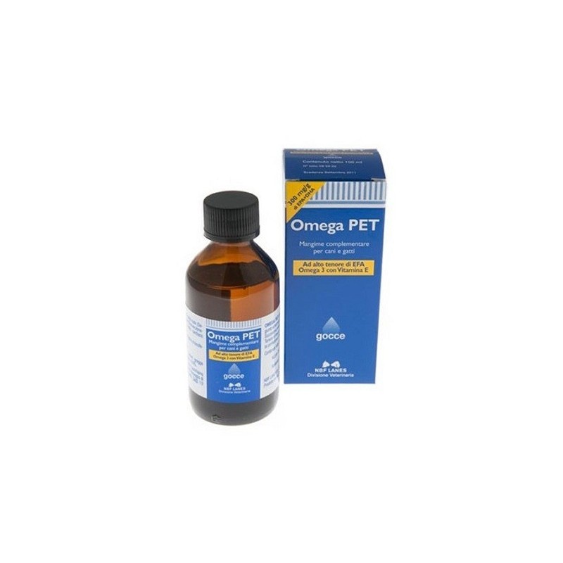 Omega pet olio flacone 100 ml Omega pet olio flacone 100 ml