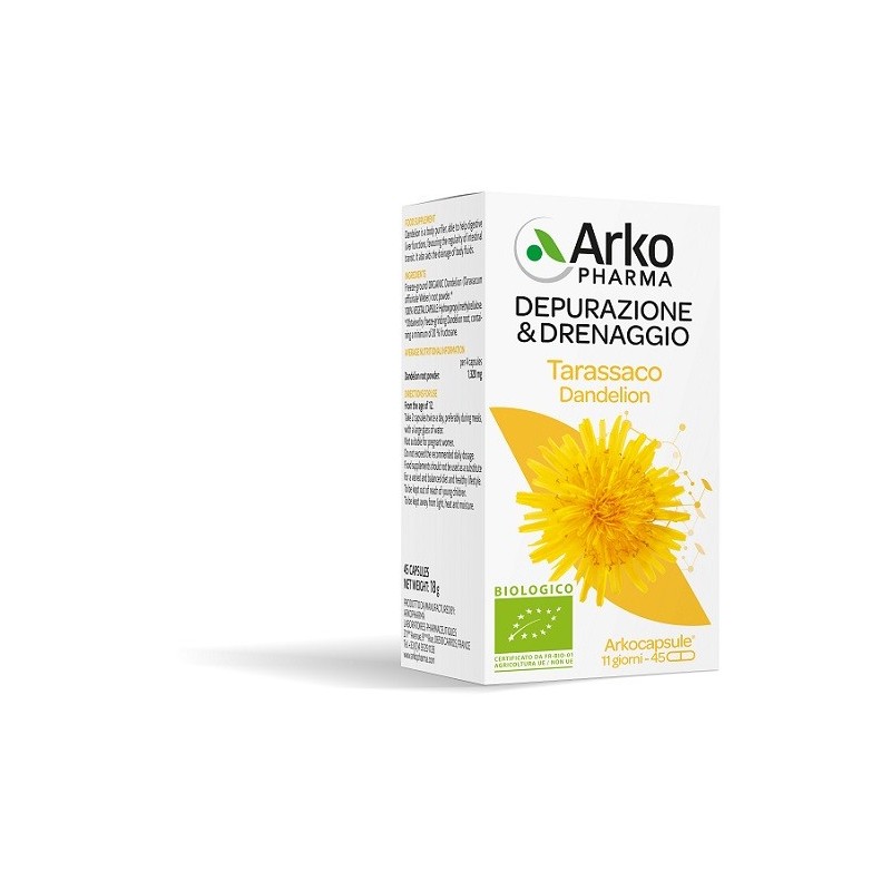 Arko capsule tarassaco bio 45 capsule