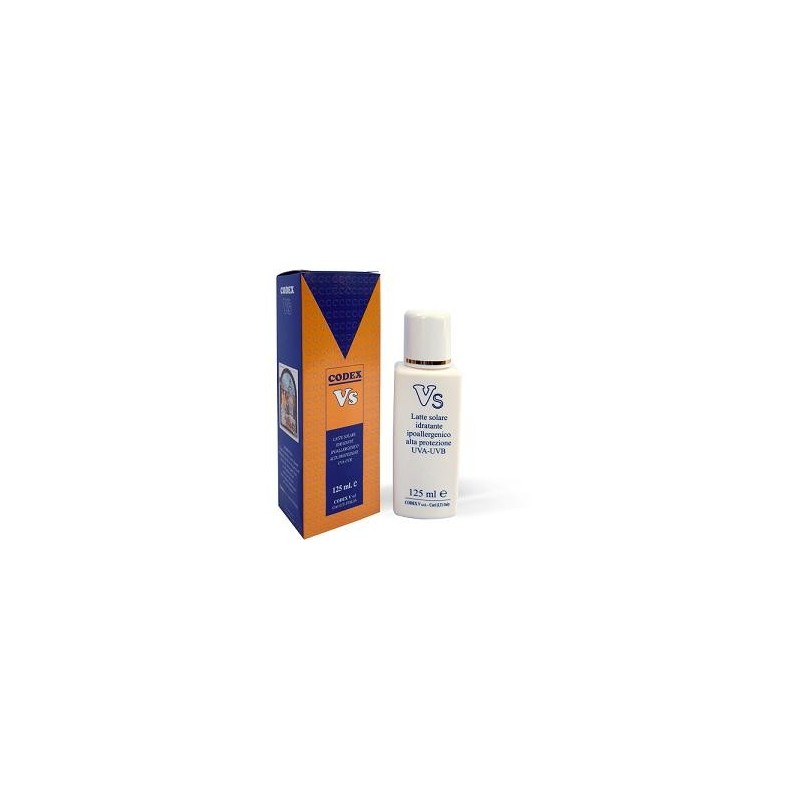 Vs latte solare idratante alta protezione 125 ml Vs latte solare idratante alta protezione 125 ml