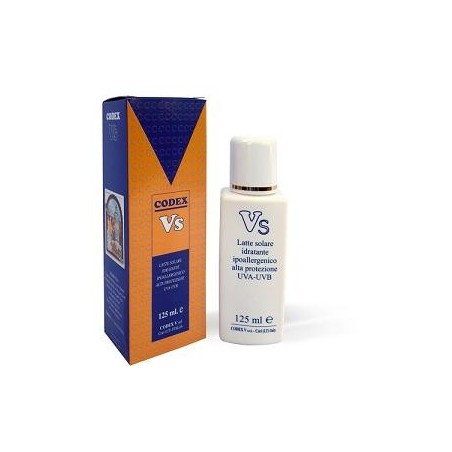 Vs latte solare idratante alta protezione 125 ml
