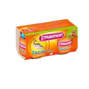 Plasmon omogeneizzato trota verdure 80 g x 2 pezzi