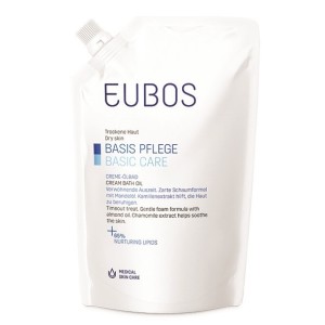 Eubos olio bagno ricarica 400 ml