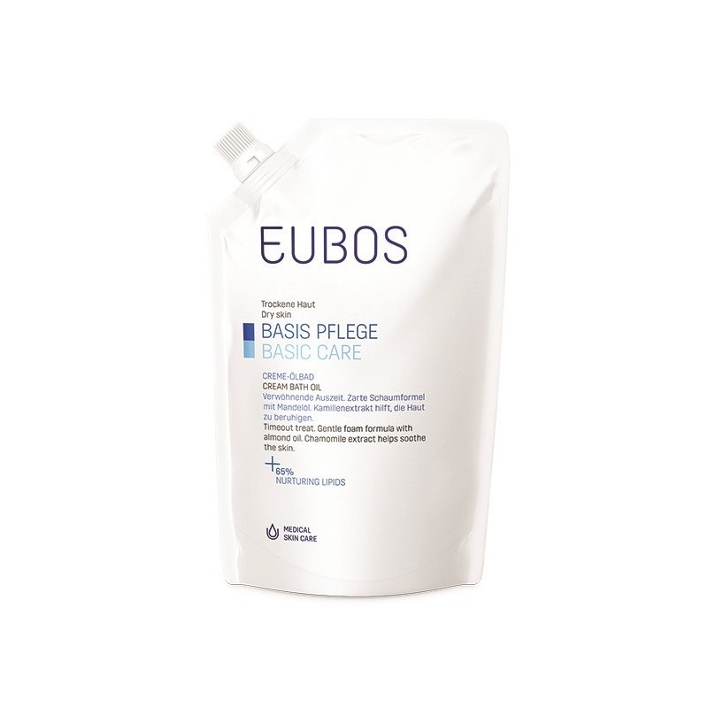 Eubos olio bagno ricarica 400 ml