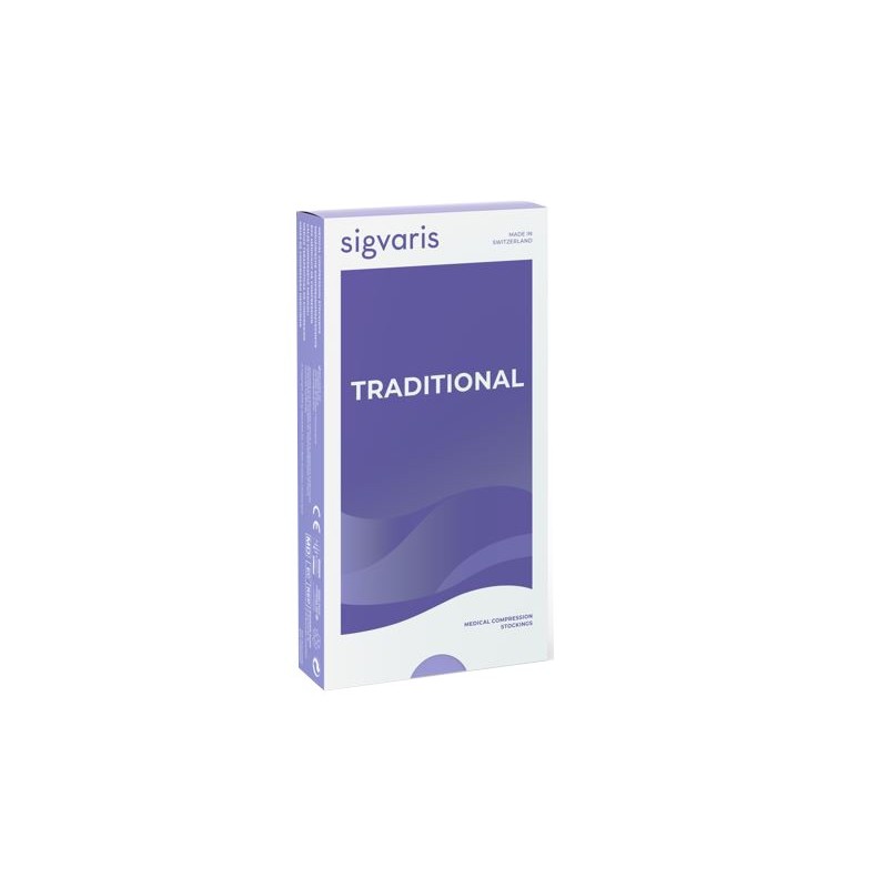 Sigvaris 503 ccl2 gambaletto traditional corto punta apertabeige m