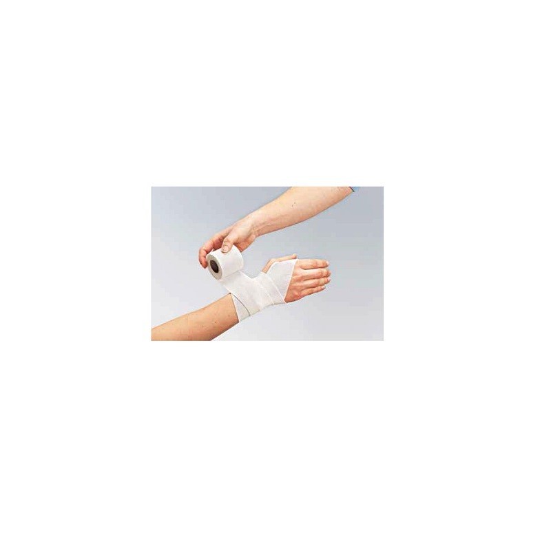 Benda elastica autoadesiva fortelast plus con ossido di zinco adesivo sintetico 7,5x450cm