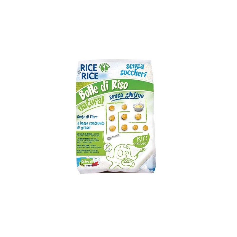 Rice&rice bolle di riso al naturale 150 g senza lievito