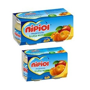 Nipiol omogeneizzato frutta mista 80 g 2 pezzi