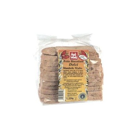 Fette biscottate dolci mandorla malto 250 g