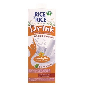 Rice&rice bevanda di riso alla vaniglia 1 litro