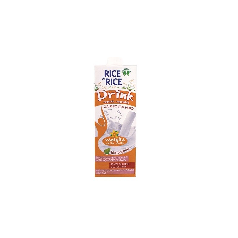 Rice&rice bevanda di riso alla vaniglia 1 litro