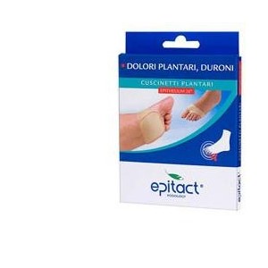 Cuscinetto plantare per dolori plantari eduroni in gel di silicone epithelium 26 epitact taglia medium