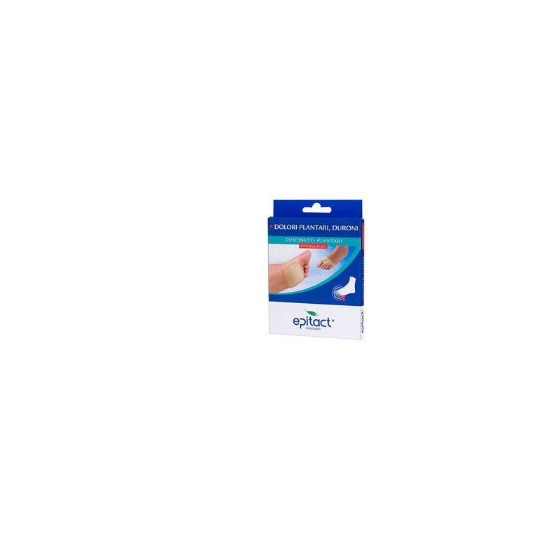 Cuscinetto plantare per dolori plantari eduroni in gel di silicone epithelium 26 epitact taglia medium