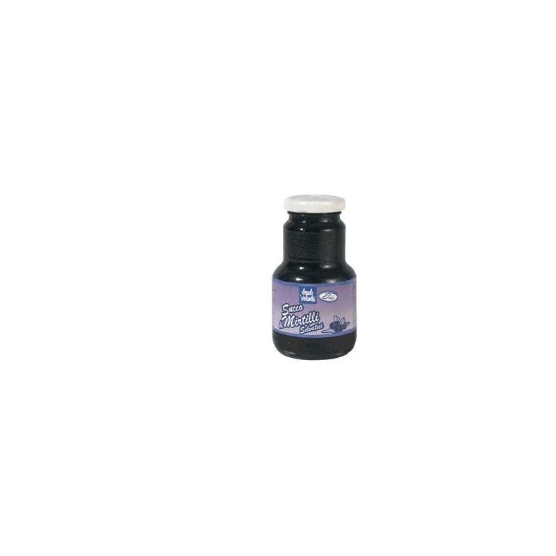 Succo di mirtillo puro 200 ml