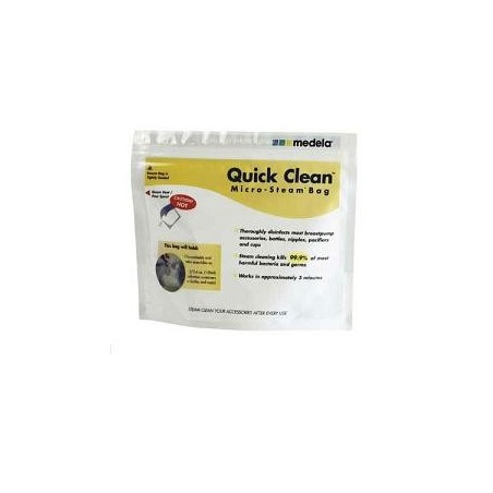 Quick clean sacca per sterilizzazione a microonde 5 pezzi Quick clean sacca per sterilizzazione a microonde 5 pezzi