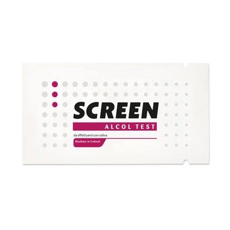 Screen alcool test salivare monouso alcoltest saliva