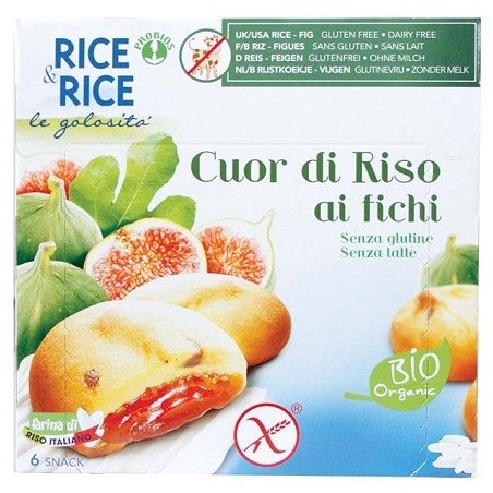 Rice&rice cuor di riso ai fichi senza latte 6 x 33 g