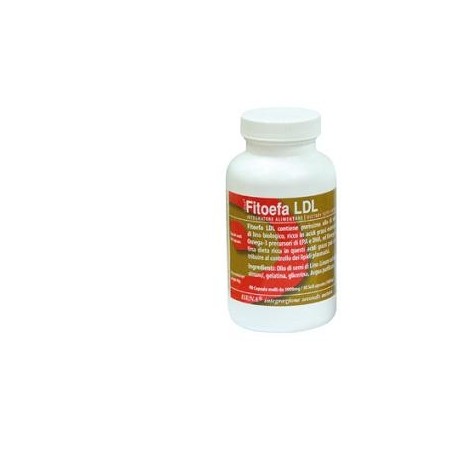 Fitoefa ldl olio di semi di lino biologiorganic flax oil 90capsule