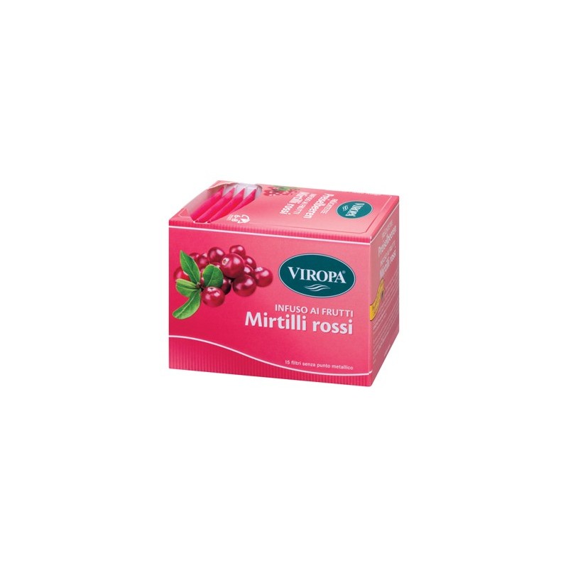 Viropa mirtilli rossi 15 bustine