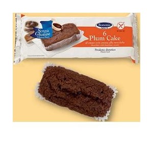 Bononia plumcake al cacao con crema alla nociola senza glutine 6 x 45 g