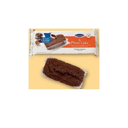Bononia plumcake al cacao con crema alla nociola senza glutine 6 x 45 g